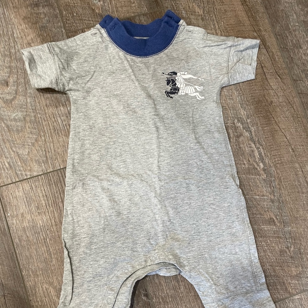 Burberry onesie (12 months)